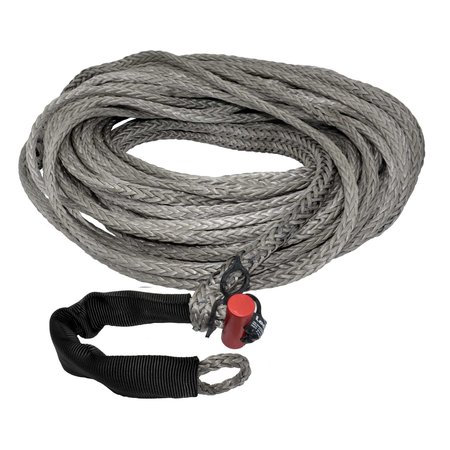 Lockjaw 7/16 in. x 175 ft. 7,400 lbs. WLL. LockJaw Synthetic Winch Line w/Integrated Shackle 20-0438175